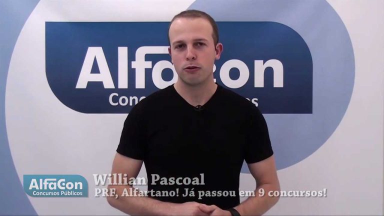 ENTREVISTA EM VÍDEO: Willian Pascoal – Aprovado no concurso da PRF, PF e em outros!