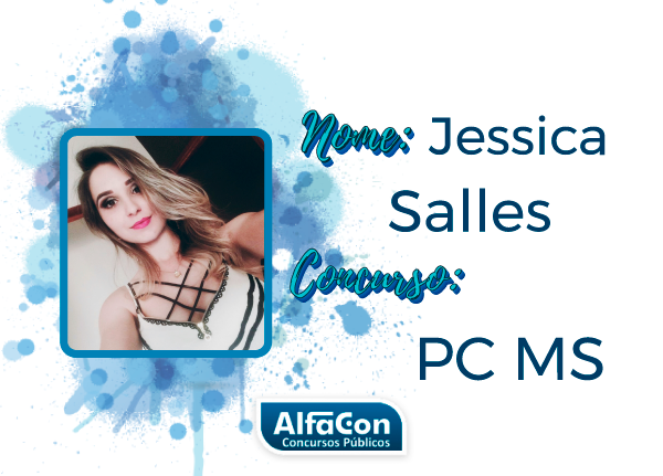 Aprovada PC MS 1ª fase – depoimento Jessica Fernanda