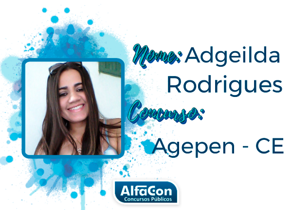 Depoimento aprovada Agepen Ce 3º lugar – Adgeilda Rodrigues