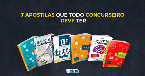 7 apostilas para concursos que todo estudante deveria ter