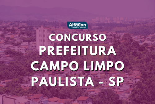 Concurso de Campo Limpo Paulista SP reabre inscrições para 30 vagas de guarda