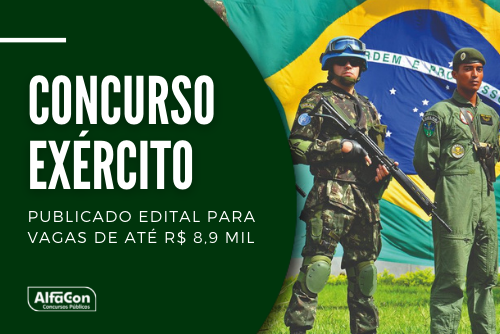 Oportunidades no concurso do Exército são para trabalhar em obras e serviços de engenharia executados pela 11ª Região Militar.