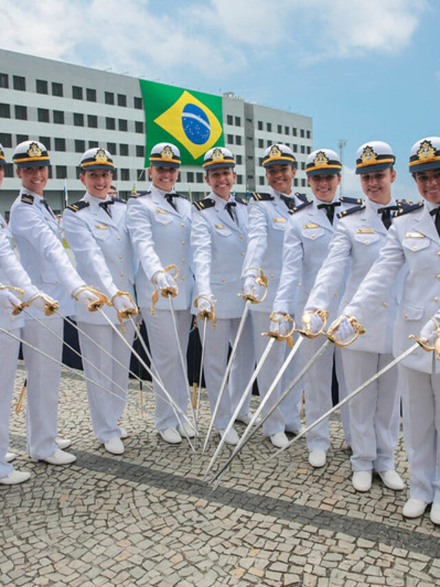 Mulher na marinha: área militar também é lugar delas