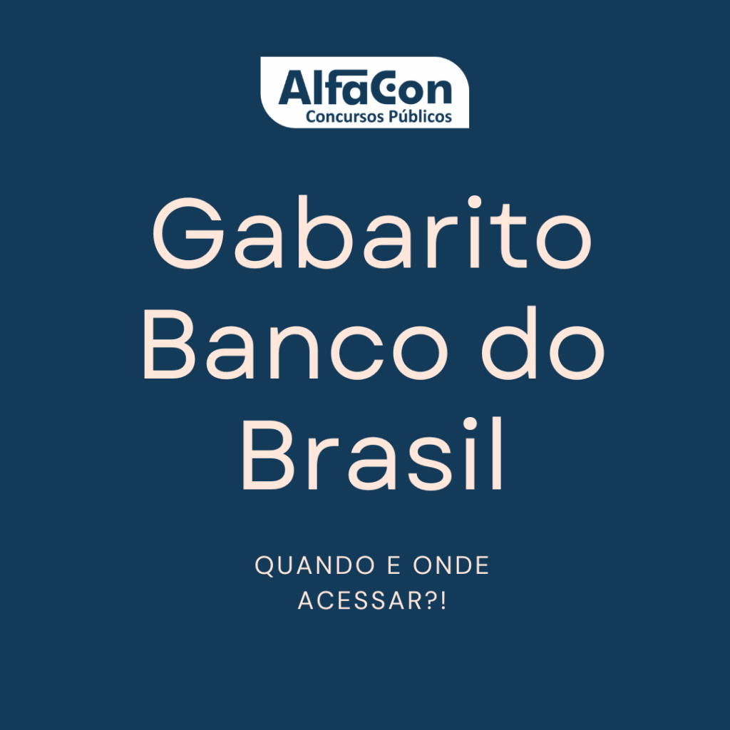 Gabarito Banco Do Brasil 2023 Confira Agora Mesmo Blog Do Alfacon 1647