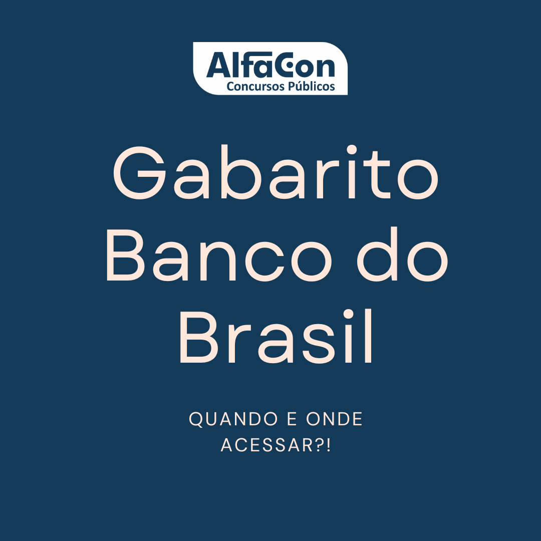 Gabarito Banco do Brasil