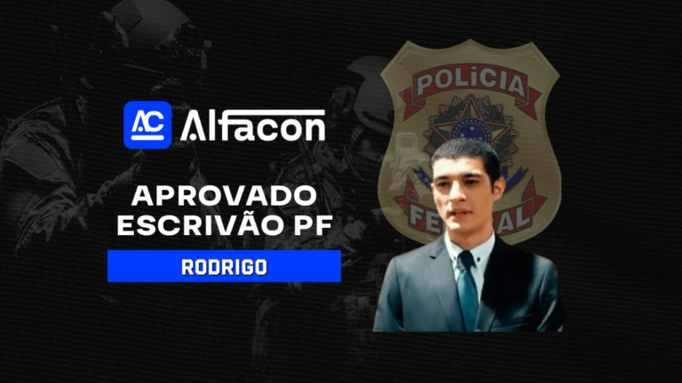 Concurso Polícia Federal: depoimento aprovado