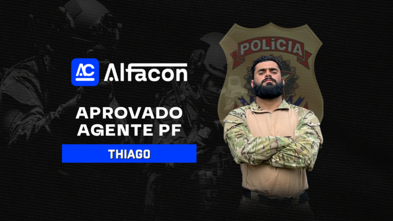 Aprovado Polícia Federal 2021: Thiago Munhoz