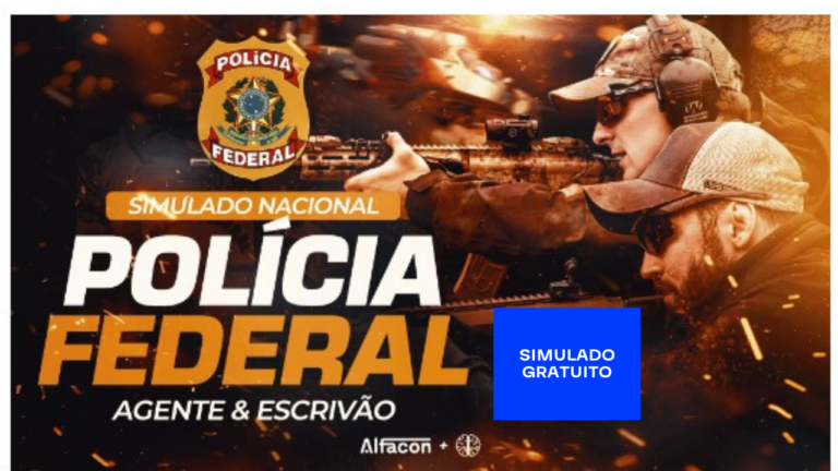 Simulado PF gratuito