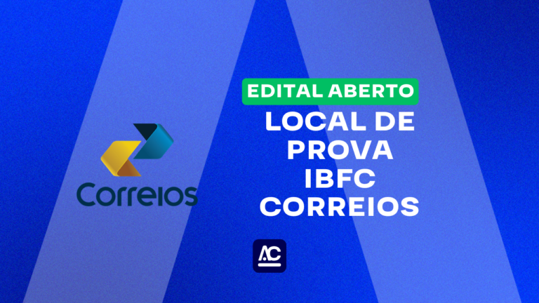 Concurso Correios saiba seu local de prova