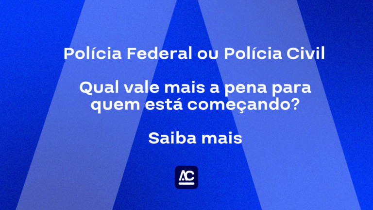 Polícia Federal ou Polícia Civil: Qual vale mais a pena para quem está começando?