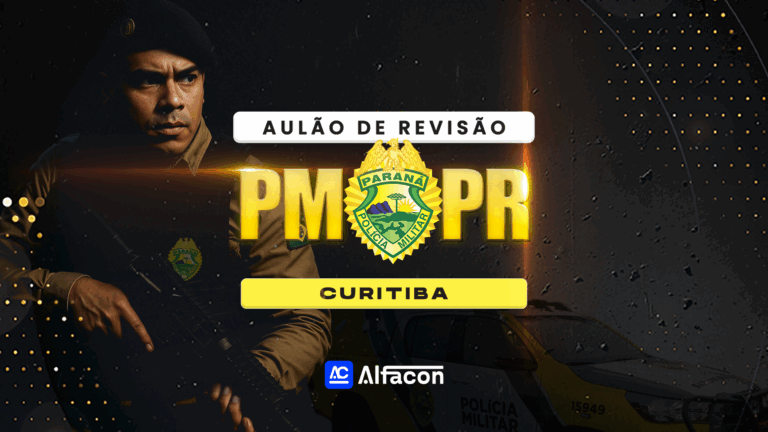 Concurso PM PR 2025: aulão de véspera PM PR 2025 em Curitiba