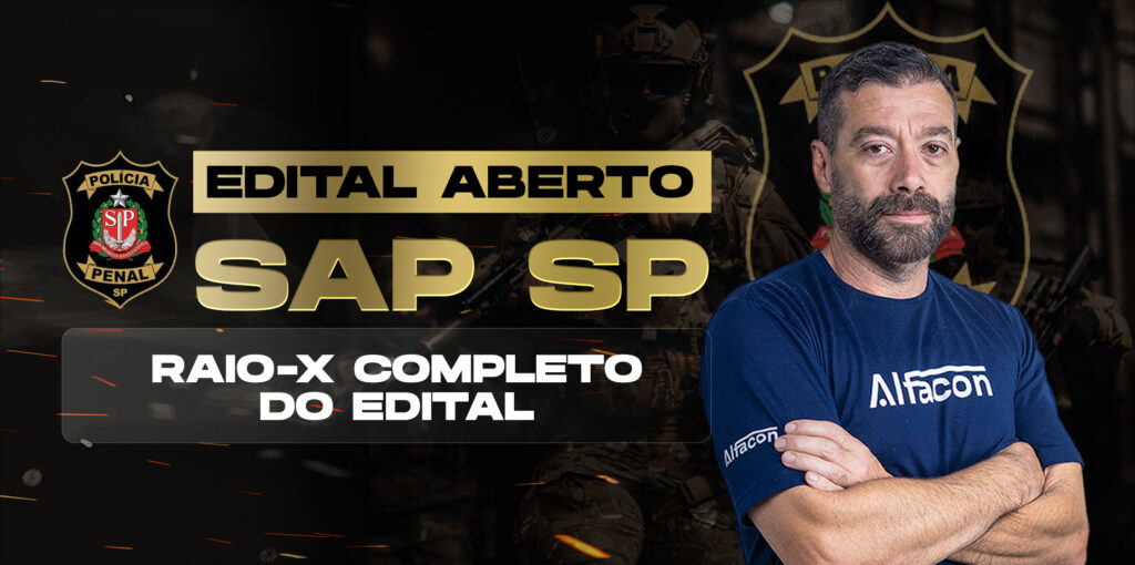 Edital publicado PP SP! Aqui no AlfaCon o prof. Julian Quintanilha fará análise do edital.