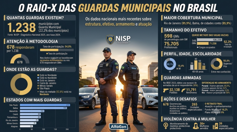 Raio X das Guardas Municipais no Brasil
