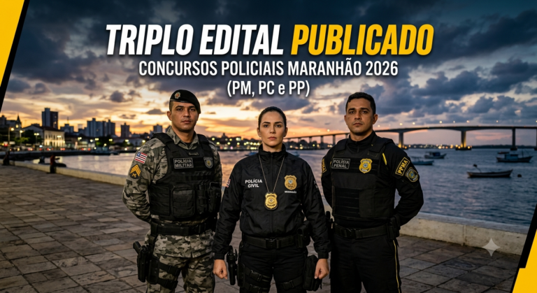 Concursos Policiais MA 2026