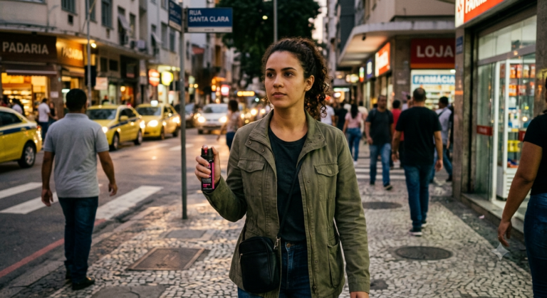 Liberação do SPRAY DE PIMENTA para MULHERES