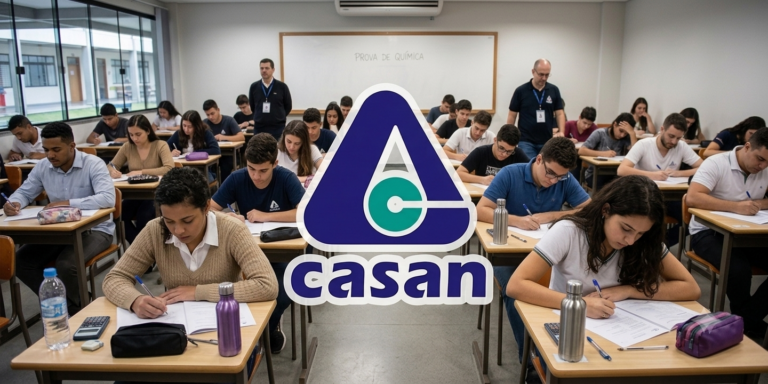 Concurso CASAN – AOCP será a banca.