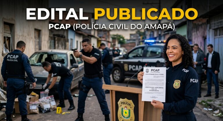 Polícia Civil do Estado do Amapá – Edital Publicado
