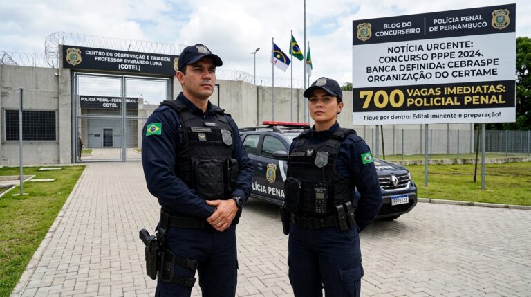 Concurso Polícia Penal PE – 700 Vagas!