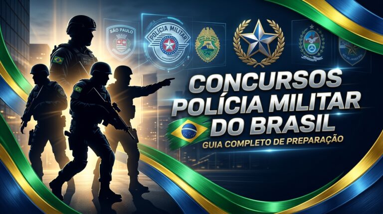Panorama Nacional de Concursos de Polícias Militares : 2026 – 2027